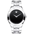 Movado Men’s Swiss Made Quartz Stainless Steel Black Dial 40mm Watch 606378