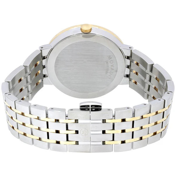Movado Men’s Swiss Made Quartz Stainless Steel 39mm Watch 607058