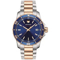 Movado Men’s Swiss Made Quartz Two-tone Stainless Steel Blue Dial 40mm Watch 2600149