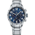 Tommy Hilfiger Men’s Quartz Stainless Steel Blue Dial 46mm Watch 1791053