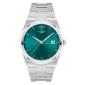 Movado Men’s Quartz Swiss Made Silver Stainless Steel Sea Green Dial 40mm Watch 3601222