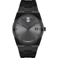 Movado Men’s Quartz Swiss Made Black Stainless Steel Black Dial 40mm Watch 3601224