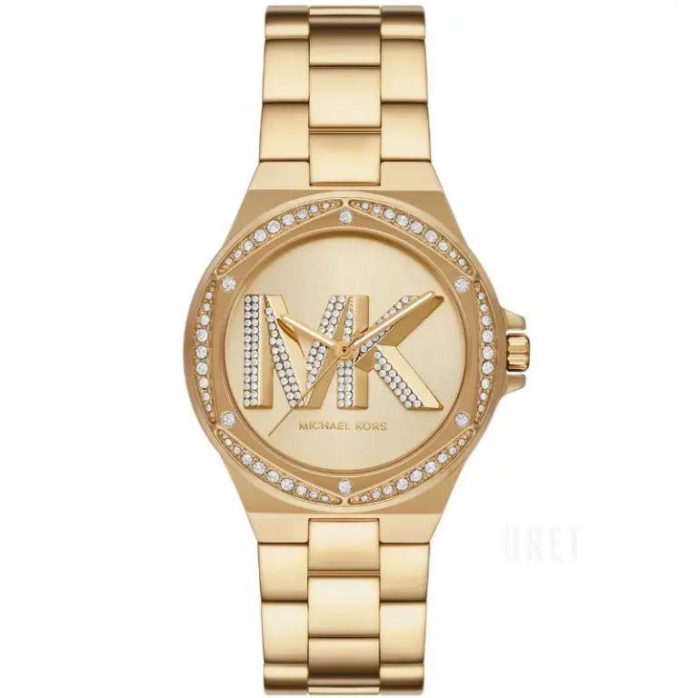 Michael Kors Women’s Quartz Gold Stainless Steel Gold Dial 37mm Watch MK1062