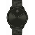 Movado Men’s Quartz Swiss Made Black Stainless Steel Black Dial 44mm Watch 3600261