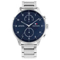 Tommy Hilfiger Men’s Quartz Stainless Steel Blue Dial 44mm Watch 1791575