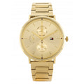 Tommy Hilfiger Women’s Quartz Gold Stainless Steel Gold Dial 38mm Watch 1782297
