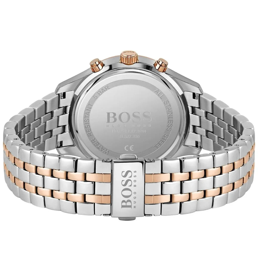 Hugo Boss Men’s Chronograph Stainless Steel Black Dial 42mm Watch 1513840