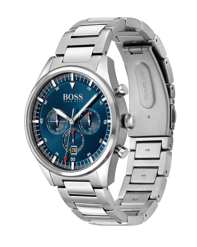 Hugo Boss Men’s Chronograph Quartz Stainless Steel 44mm Watch 1513713
