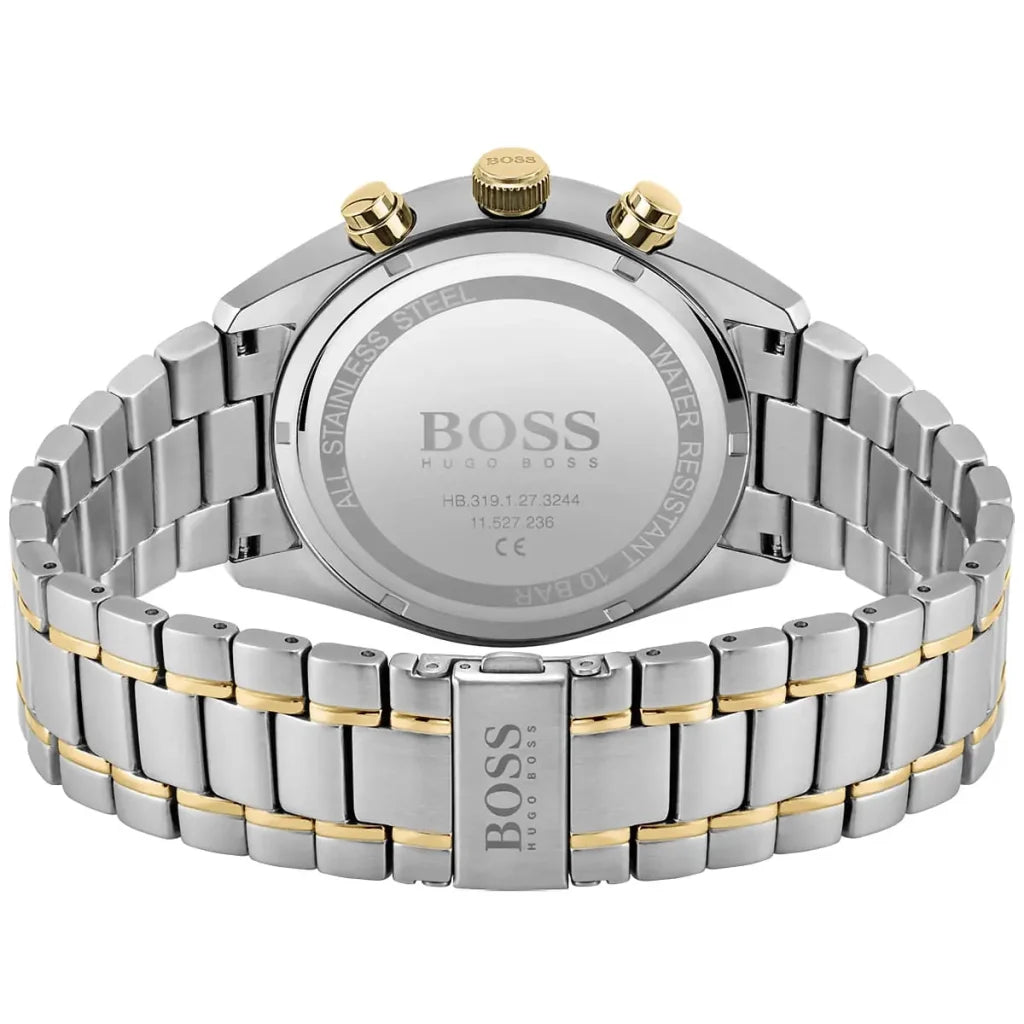 Hugo Boss Men’s Quartz Stainless Steel Green Dial 44mm Watch 1513878