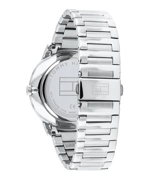 Tommy Hilfiger Men’s Quartz Stainless Steel Grey Dial 44mm Watch 1710385