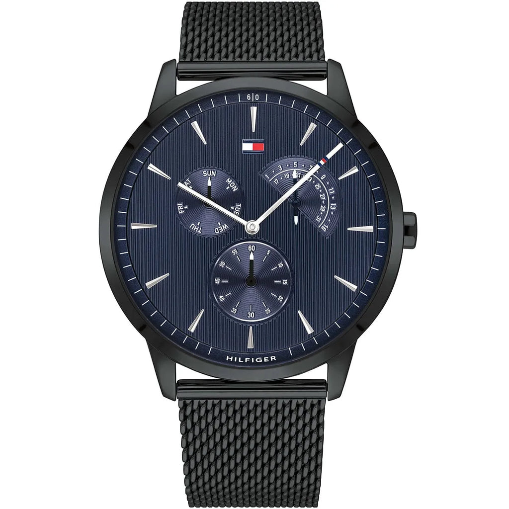 Tommy Hilfiger Men’s Quartz Stainless Steel Blue Dial 44mm Watch 1710392