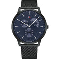 Tommy Hilfiger Men’s Quartz Stainless Steel Blue Dial 44mm Watch 1710392