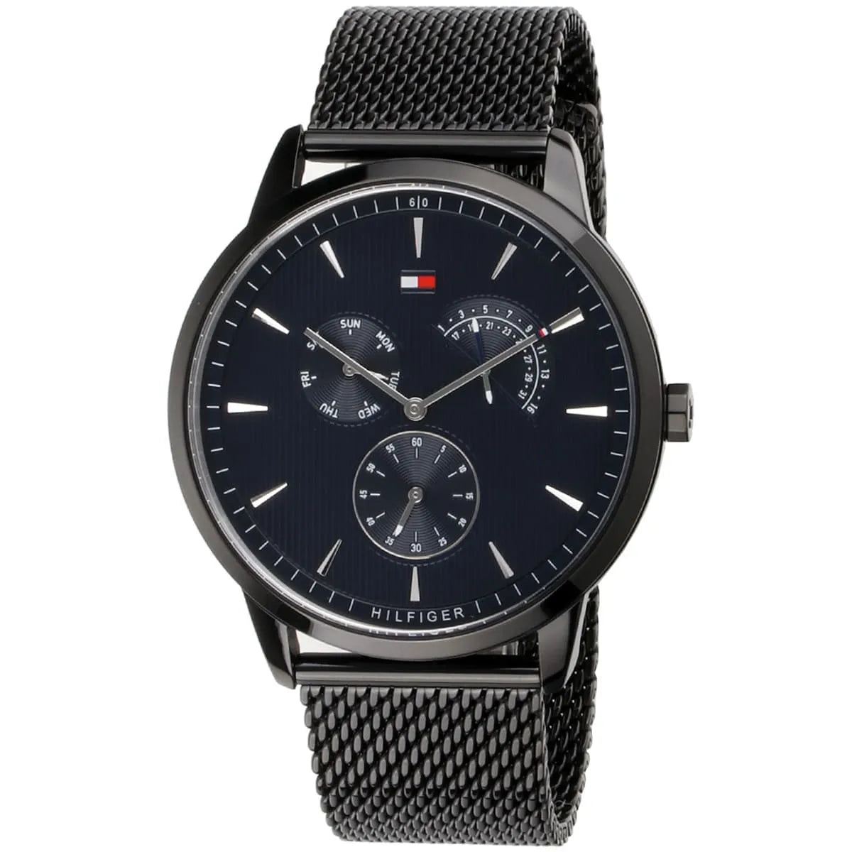 Tommy Hilfiger Men’s Quartz Stainless Steel Blue Dial 44mm Watch 1710392