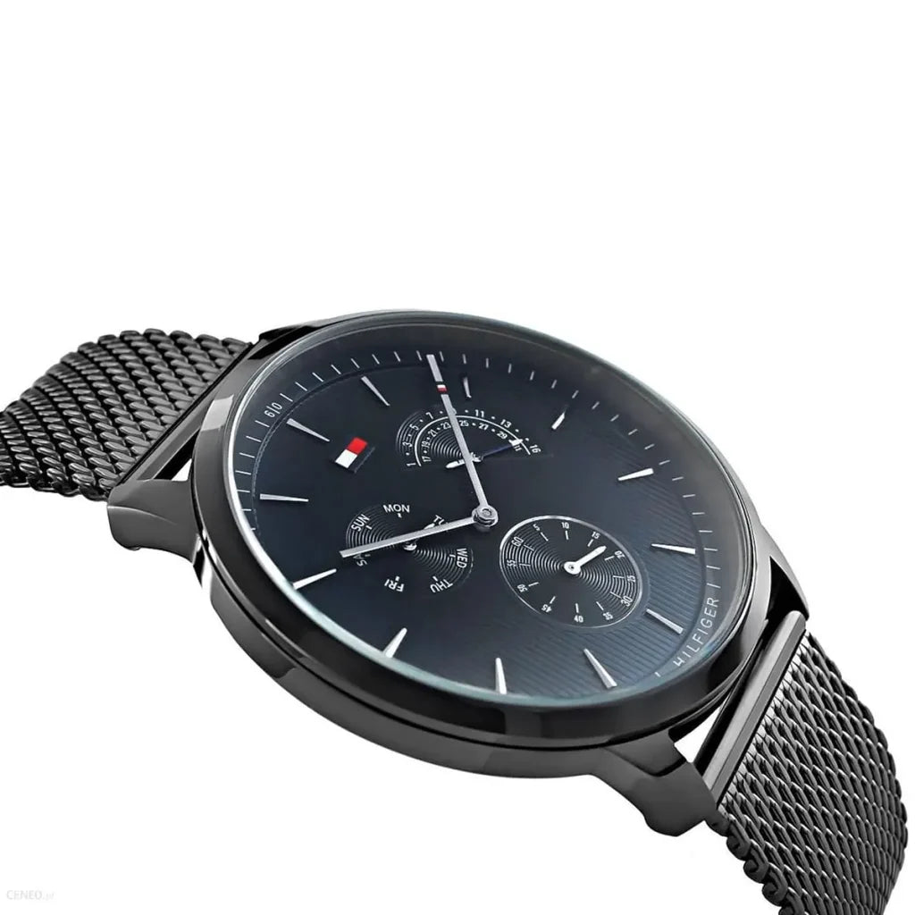 Tommy Hilfiger Men’s Quartz Stainless Steel Blue Dial 44mm Watch 1710392