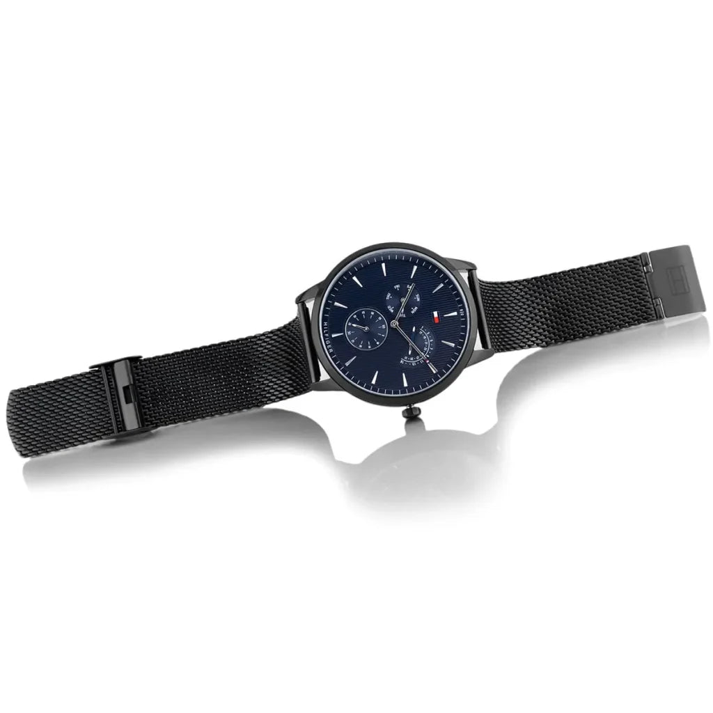 Tommy Hilfiger Men’s Quartz Stainless Steel Blue Dial 44mm Watch 1710392
