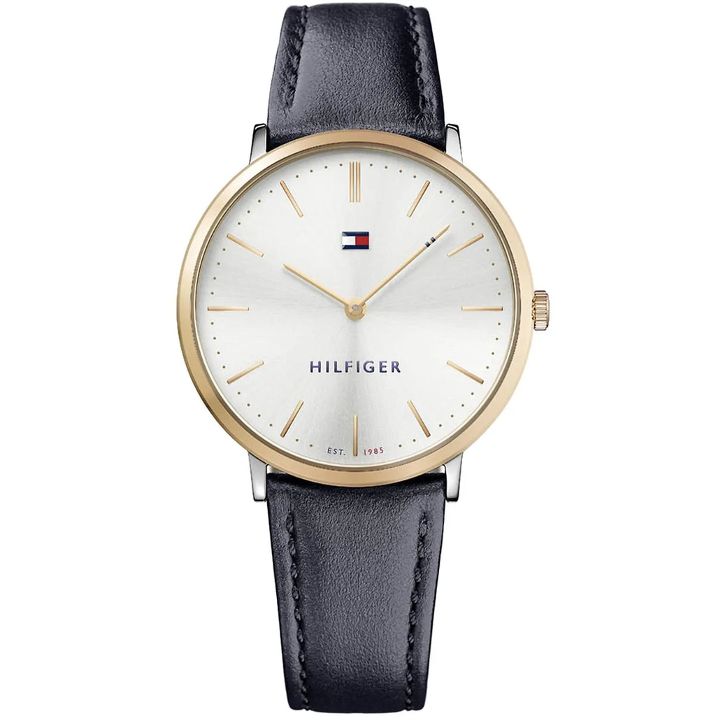 Tommy Hilfiger Women’s & Unisex Quartz Leather Starp White 40mm Watch 1781689