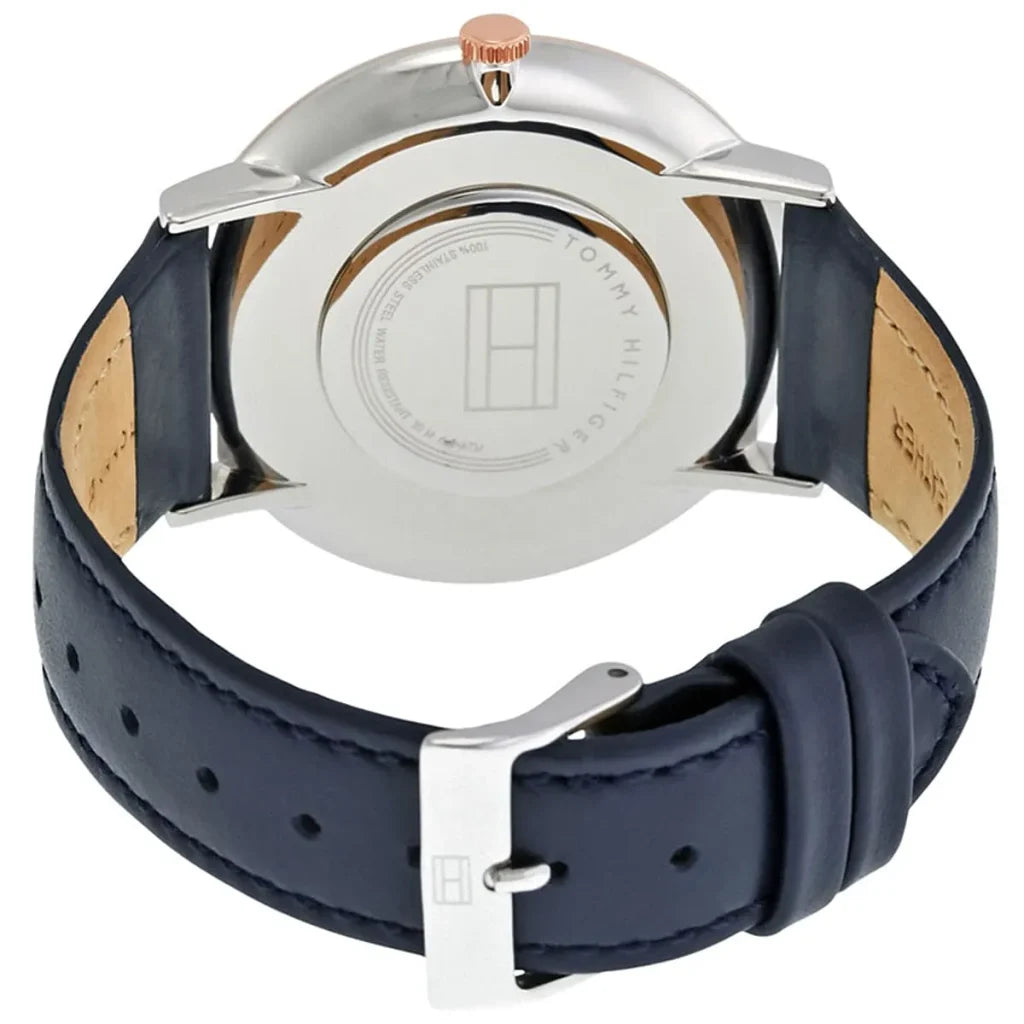 Tommy Hilfiger Women’s & Unisex Quartz Leather Starp White 40mm Watch 1781689