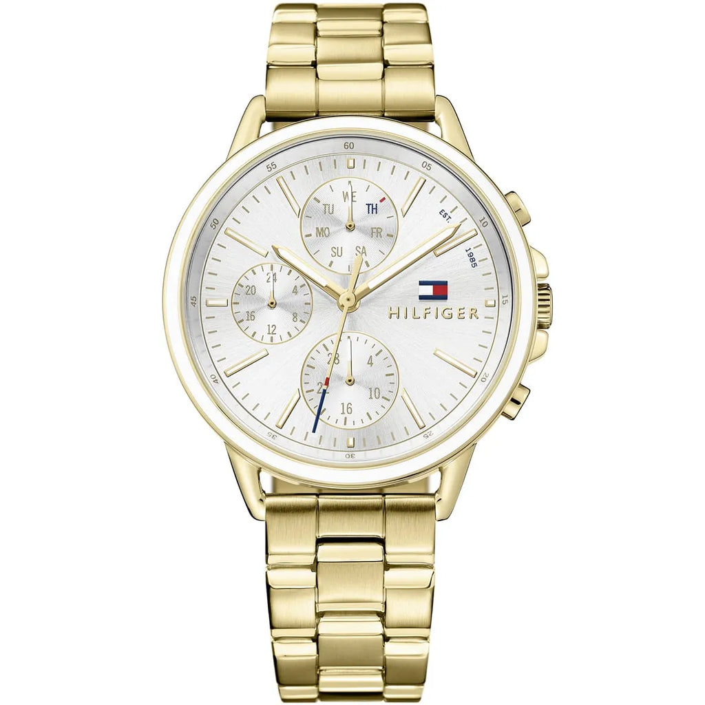 Tommy Hilfiger Women’s Quartz Stainless Steel Silver Dial 40mm Watch 1781786