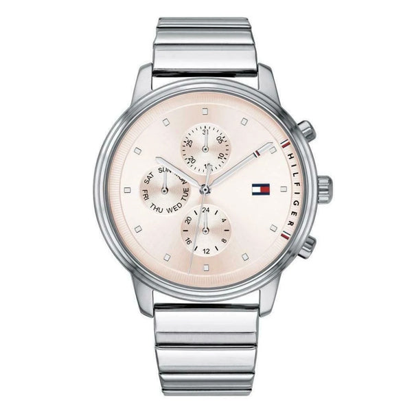 Tommy Hilfiger Women’s Quartz Stainless Steel Pink Dial 38mm Watch 1781904