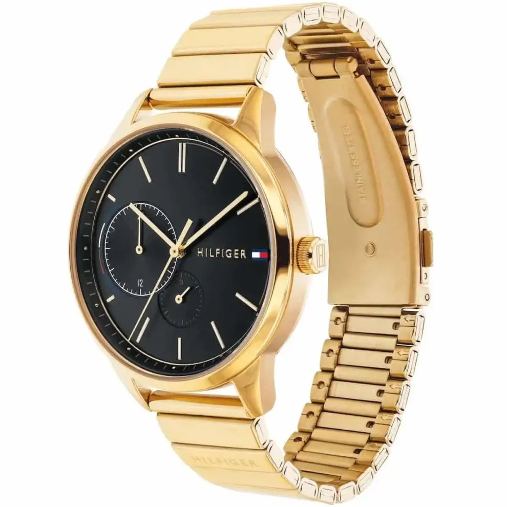 Tommy Hilfiger Women’s Quartz Stainless Steel Black Dial 38mm Watch 1782019