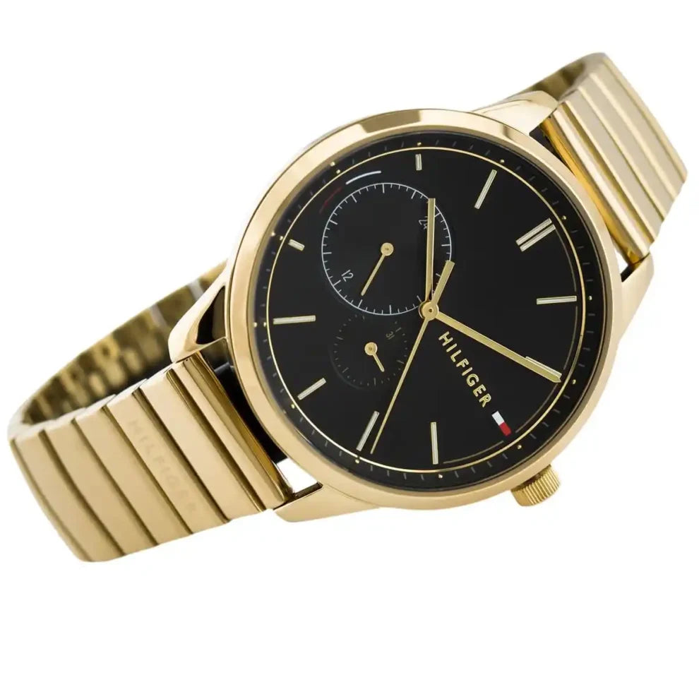 Tommy Hilfiger Women’s Quartz Stainless Steel Black Dial 38mm Watch 1782019
