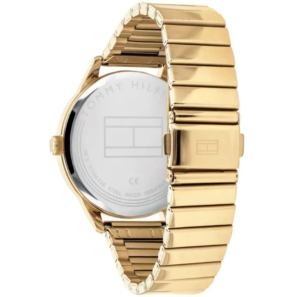 Tommy Hilfiger Women’s Quartz Stainless Steel Black Dial 38mm Watch 1782019