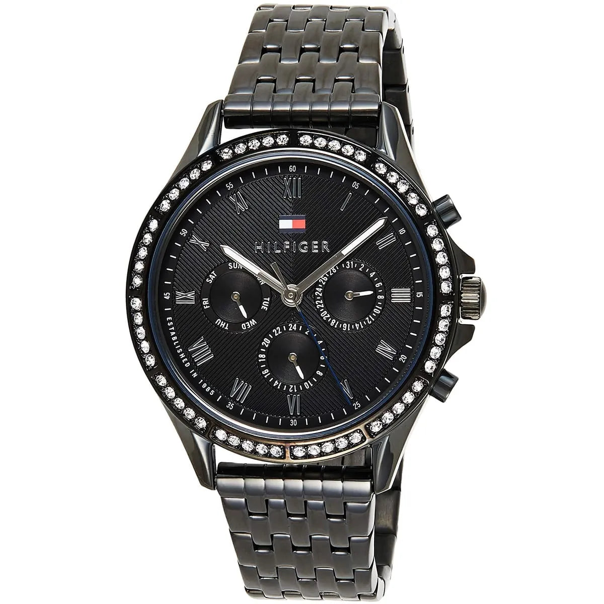Tommy Hilfiger Women’s Quartz Black Stainless Steel Black Dial 38mm Watch 1782144
