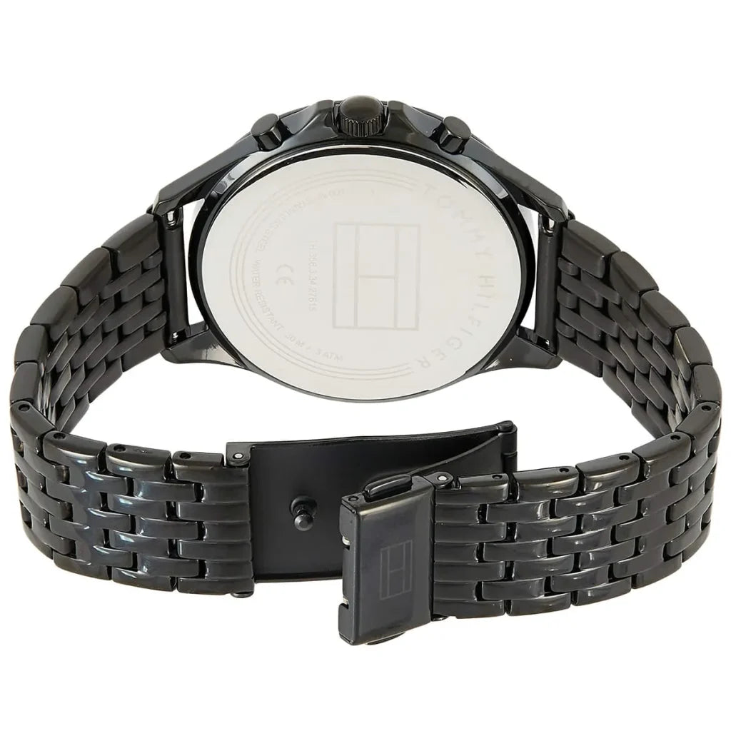 Tommy Hilfiger Women’s Quartz Black Stainless Steel Black Dial 38mm Watch 1782144