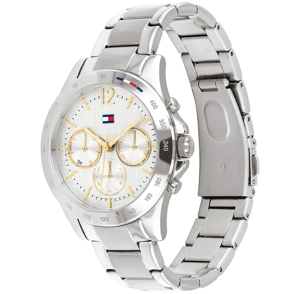 Tommy Hilfiger Women’s Quartz Silver Stainless Steel Silver Dial 38mm Watch 1782194