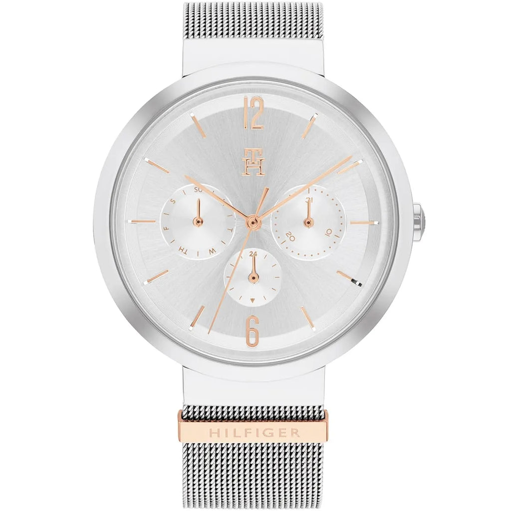 Tommy Hilfiger Women’s Quartz Silver Stainless Silver Dial 40mm Watch 1782537