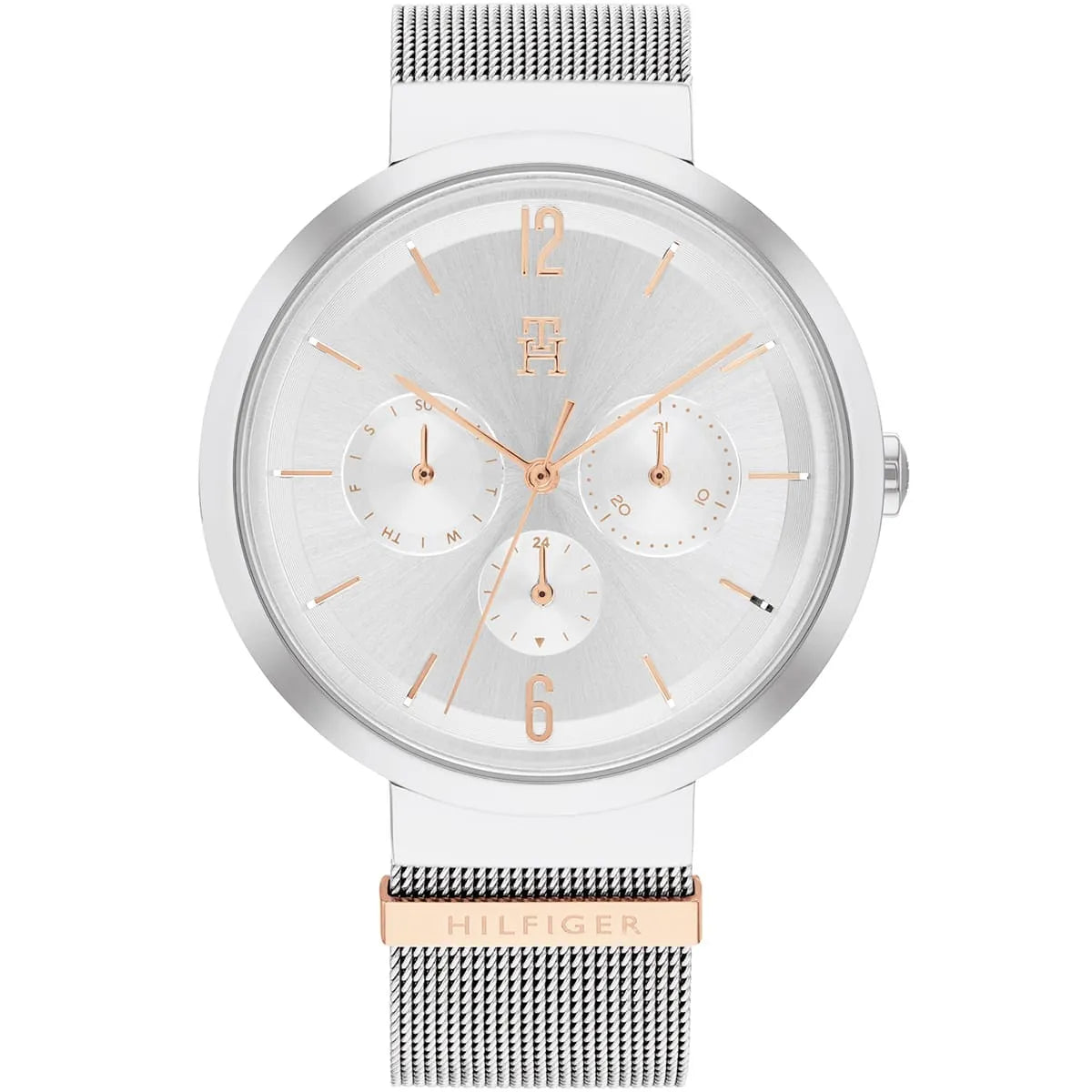 Tommy Hilfiger Women’s Quartz Silver Stainless Silver Dial 40mm Watch 1782537