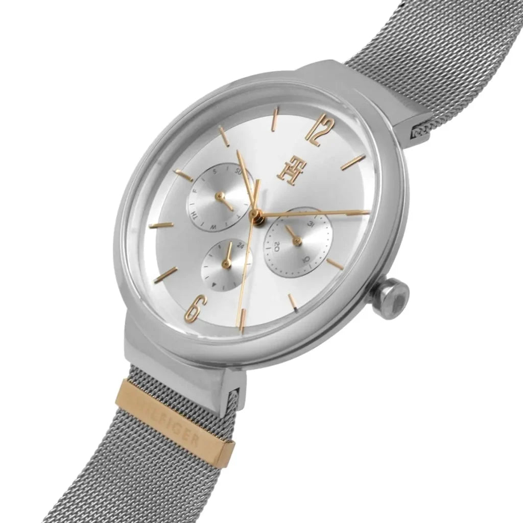 Tommy Hilfiger Women’s Quartz Silver Stainless Silver Dial 40mm Watch 1782537