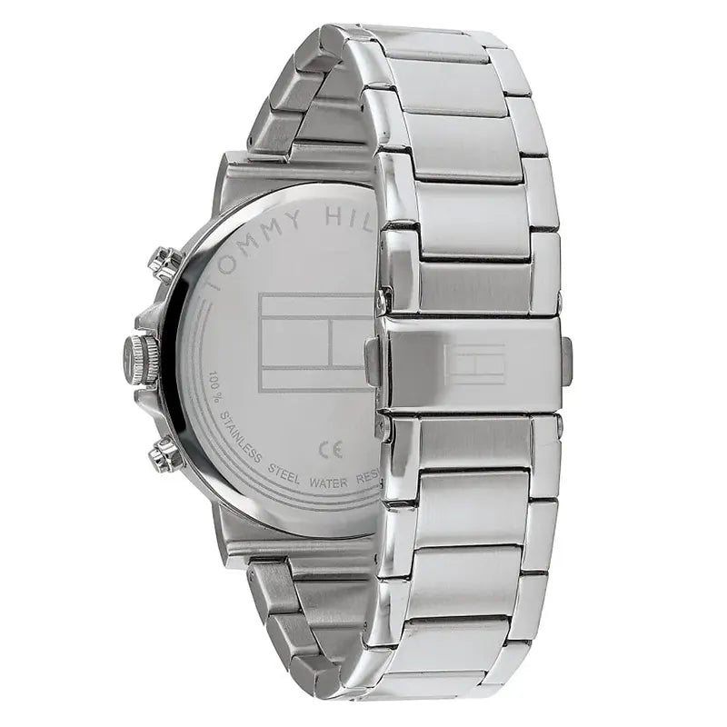 Tommy Hilfiger Men’s Quartz Stainless Steel White Dial 44mm Watch 1791227