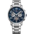 Tommy Hilfiger Men’s Quartz Stainless Steel Blue Dial 44mm Watch 1791293