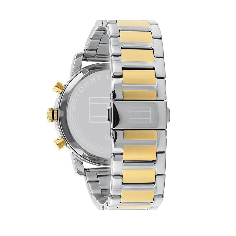 Tommy Hilfiger Men’s Quartz Stainless Steel Black Dial 44mm Watch 1791539