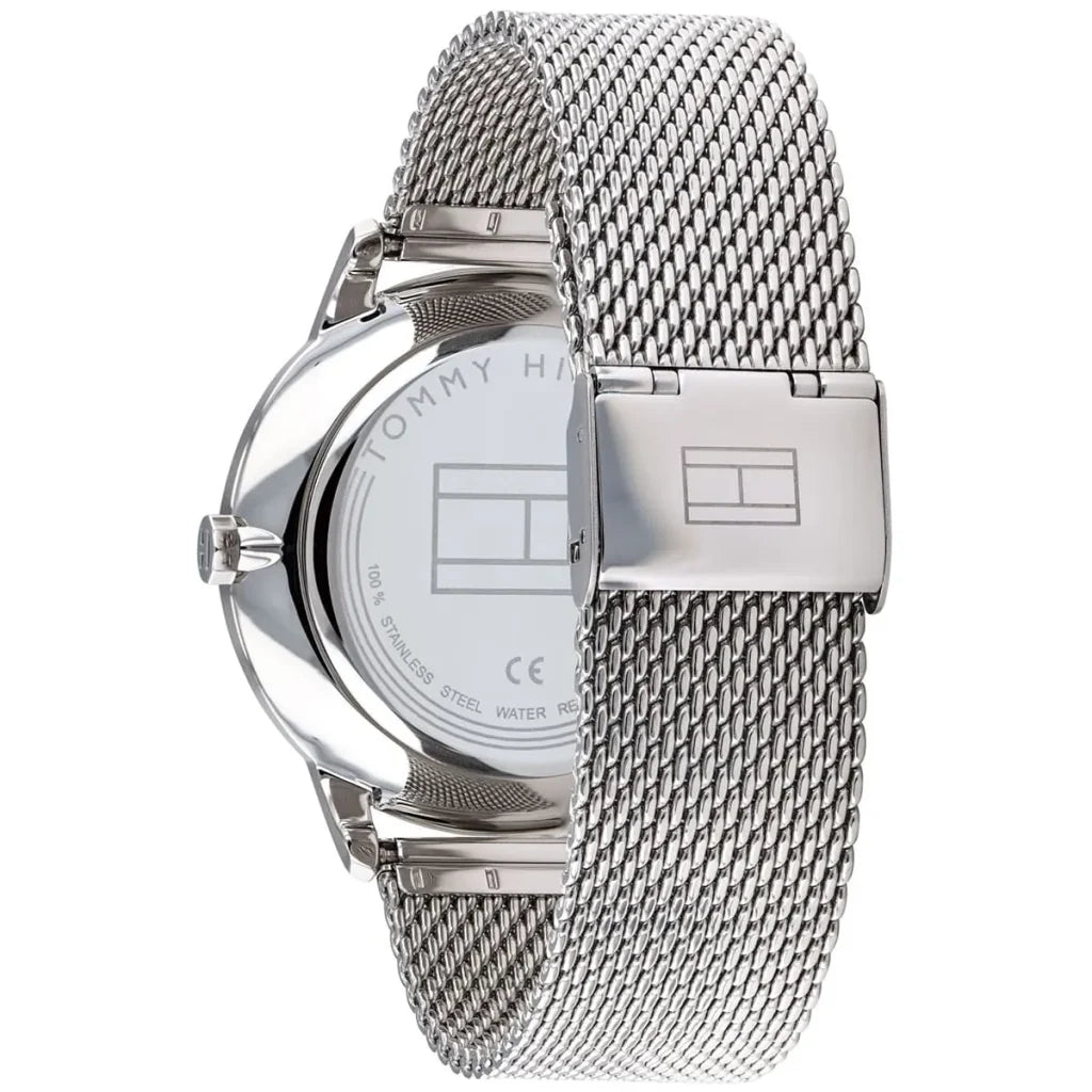 Tommy Hilfiger Men’s Quartz Stainless Steel Black Dial 44mm Watch 1791610
