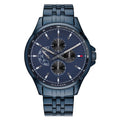 Tommy Hilfiger Men’s Quartz Stainless Steel Blue Dial 46mm Watch 1791618