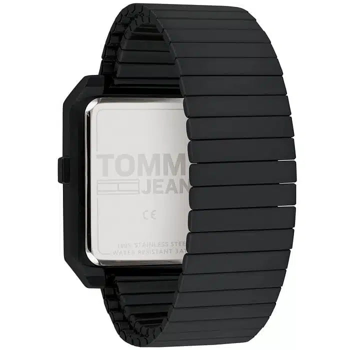 Tommy Hilfiger Men’s Digital Stainless Steel Black Dial 32mm Watch 1791671