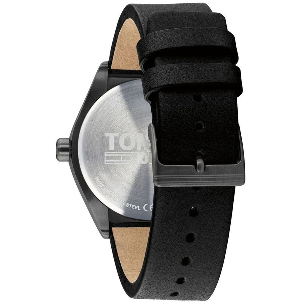 Tommy Hilfiger Men’s Quartz Leather Strap Black Dial 42mm Watch 1791773