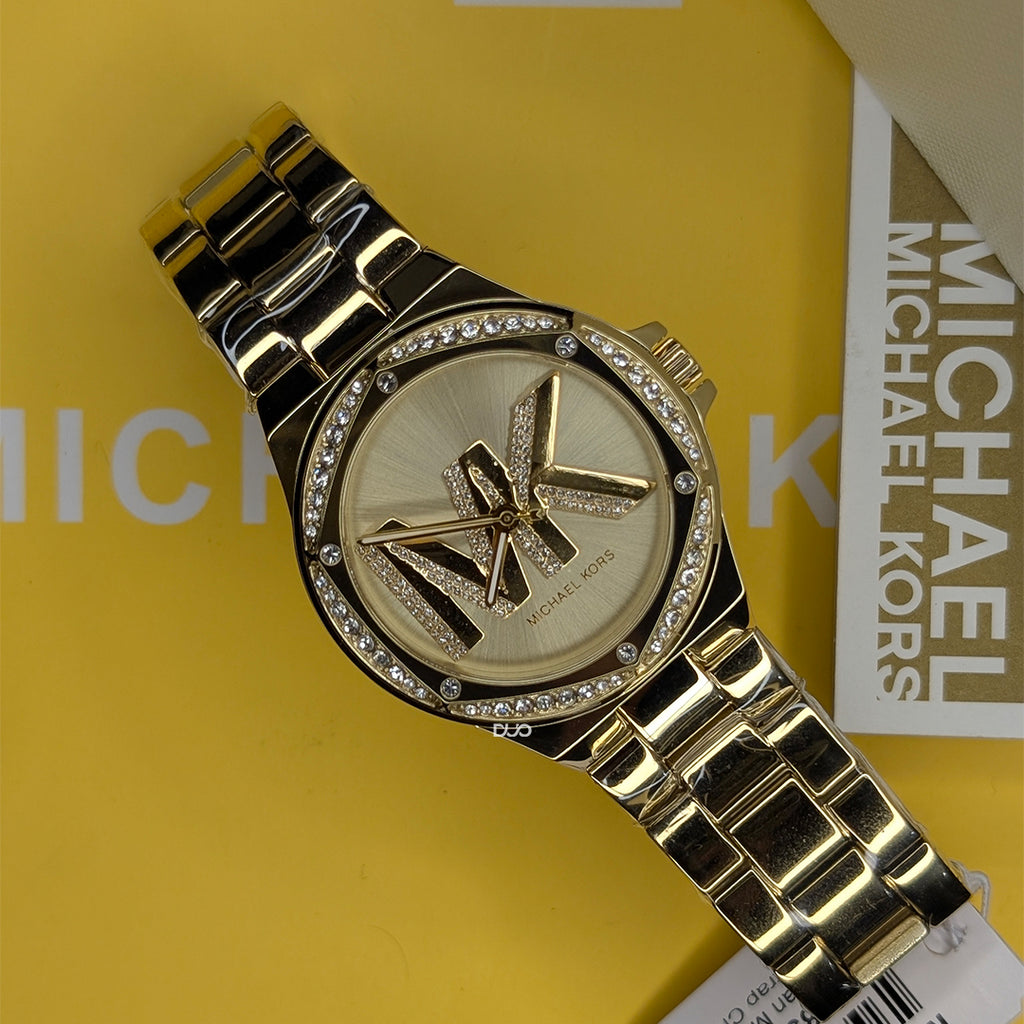 Michael Kors Women’s Quartz Gold Stainless Steel Gold Dial 37mm Watch MK1062