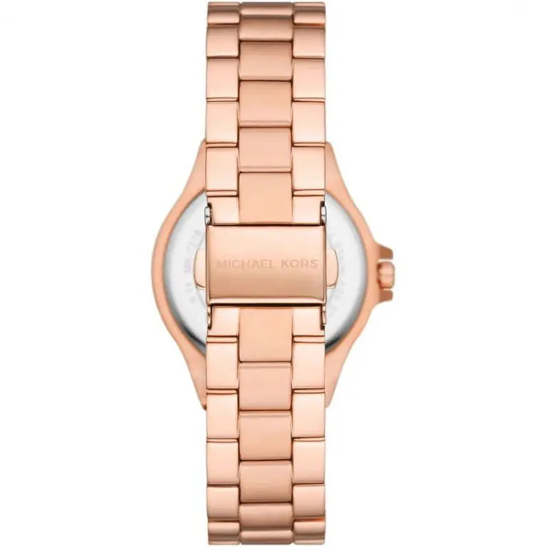 Michael Kors Women’s Quartz Rose Gold Stainless Steel Silver Dial 33mm Watch MK7279