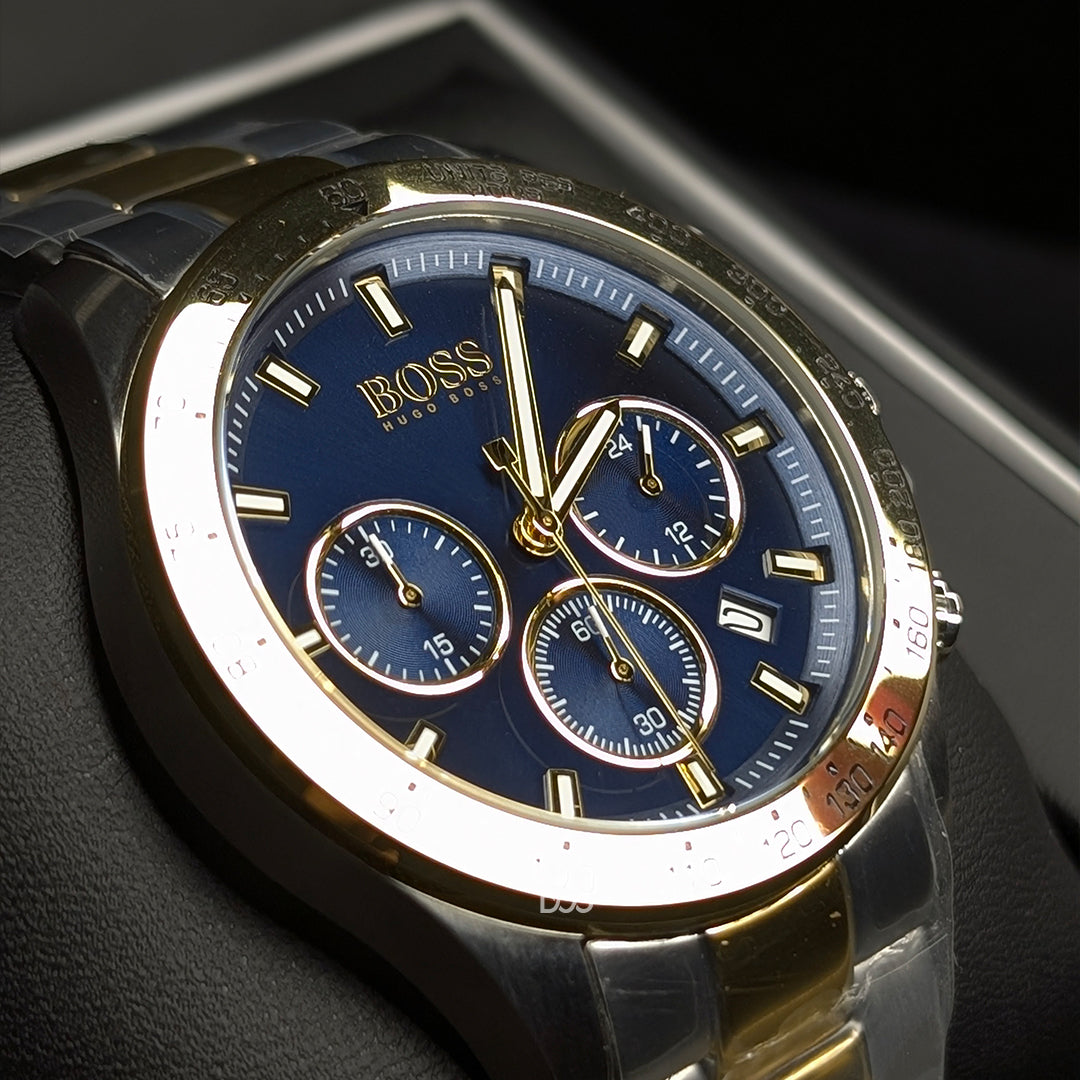 Hugo Boss Men’s Analogue Quartz Stainless Steel Strap 45mm Watch 1513767