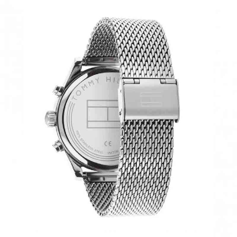 Tommy Hilfiger Men’s Quartz Stainless Steel Blue Dial 44mm Watch 1710420