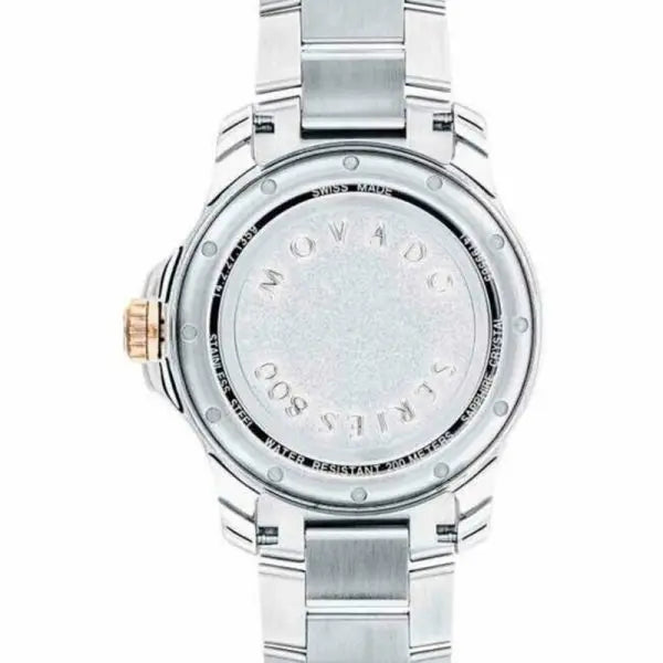 Movado Men’s Swiss Made Quartz Two-tone Stainless Steel Blue Dial 40mm Watch 2600149