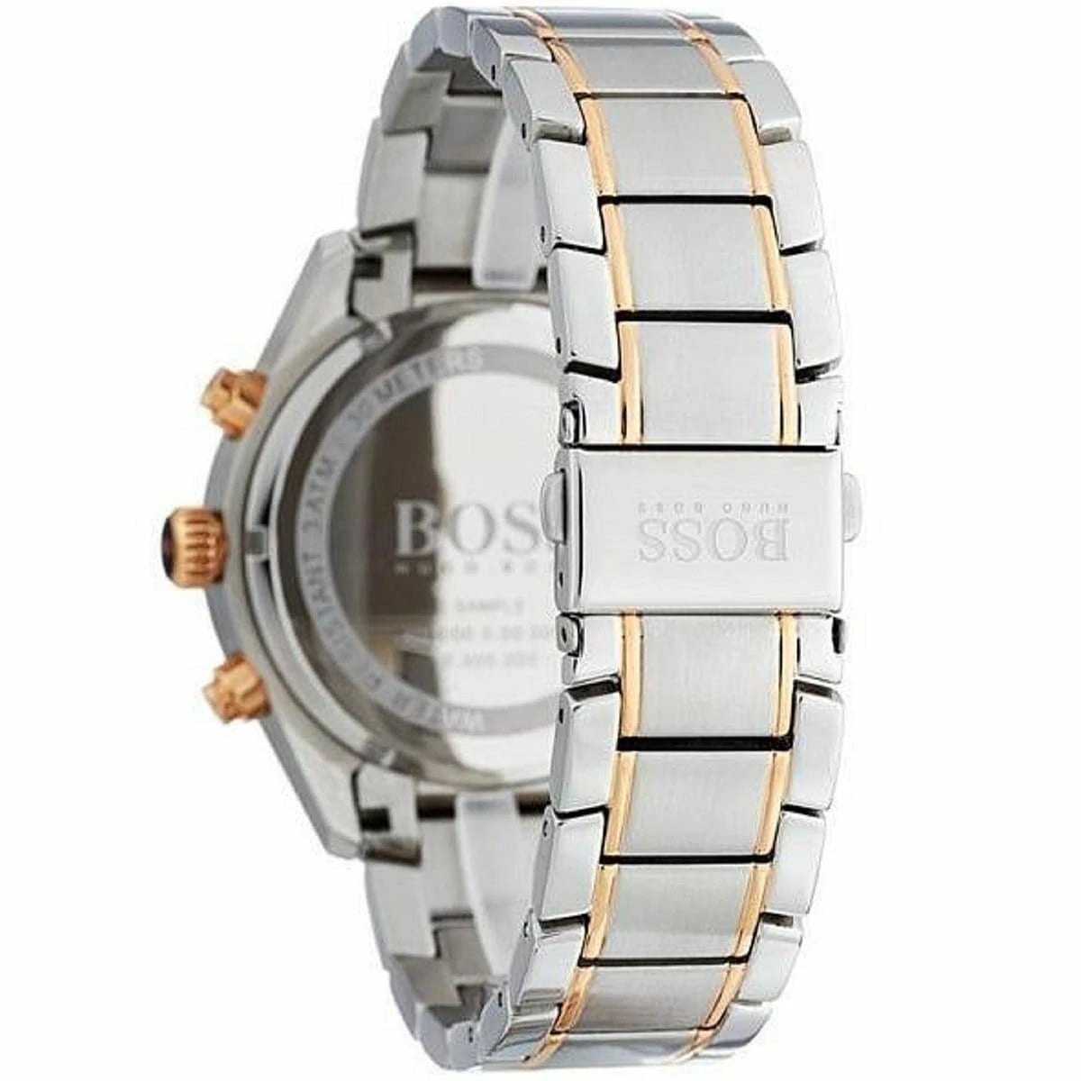 Hugo Boss Men’s Chronograph Quartz Stainless Steel Black Dial 44mm Watch 1513473