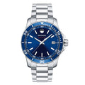 Movado Men’s Quartz Swiss Made Stainless Steel Blue Dial 40mm Watch 2600137