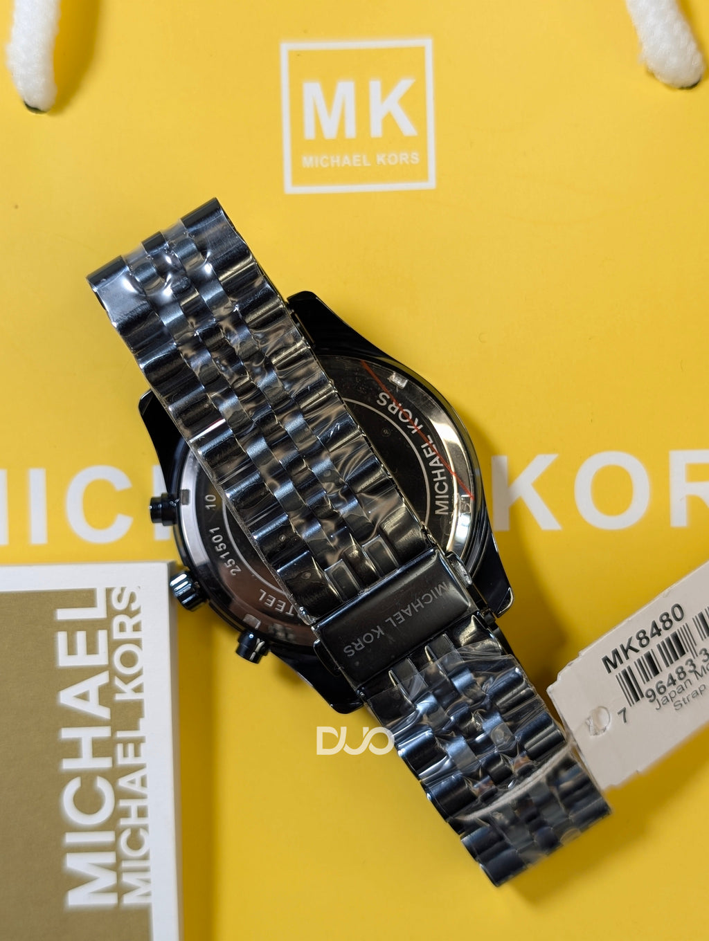 Michael Kors Men’s Quartz Lexington Chronograph Stainless Steel Blue Dial 44mm Watch MK8480