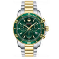 Movado Men’s Quartz Swiss Made Two-tone Stainless Steel Green Dial 42mm Watch 2600148