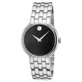 Movado Men’s Quartz Swiss Made Stainless Steel Black Dial 38mm Watch 606337