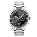 Hugo Boss Men’s Chronograph Stainless Steel Black Dial 44mm Watch 1513712